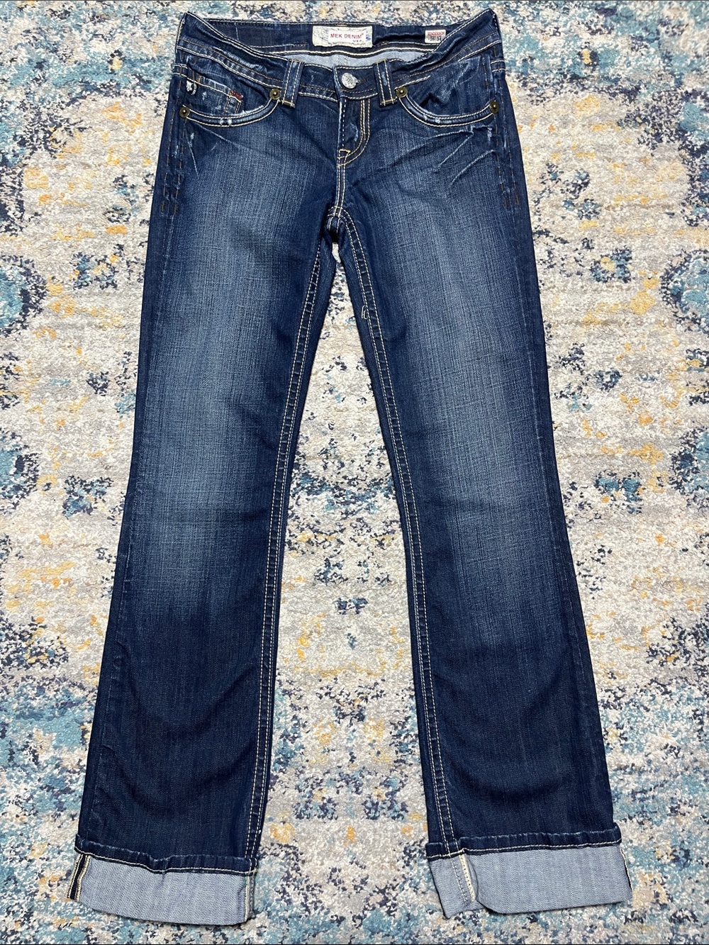 Mek Denim Henderson Boot Cut Jeans Size 28x34